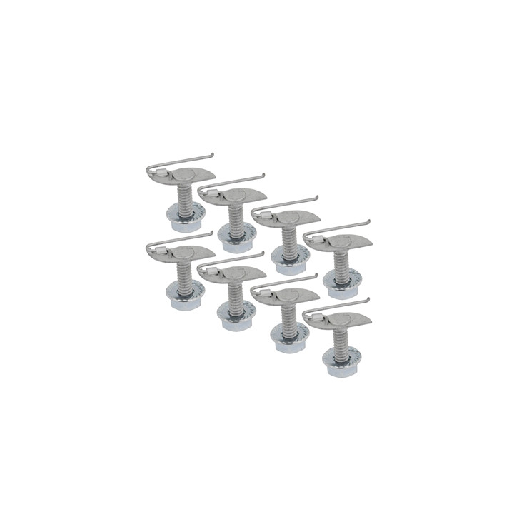 Clips de fixation de moulure de calandre Mustang 67 et 68