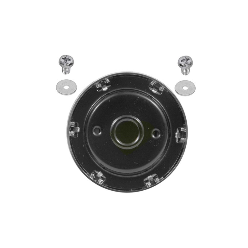 Centre de roue rouge pour jante rally Mustang 64 à 66