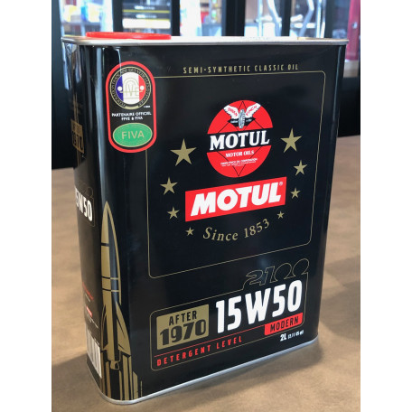 Huile moteur 15W50 , Mustang 64 à 73