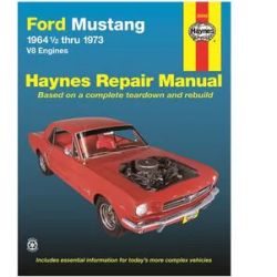 Manuel de réparation pour Mustang V8 de 64 à 73