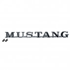 Emblème « Mustang » petit modèle pour aile avant, Mustang 64 à 66