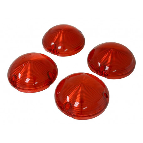 Bulle de lentille de feu arrière lot de 4, Corvette 68-73