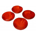 Bulle de lentille de feu arrière lot de 4, Corvette 68-73