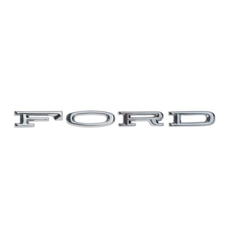 Emblème de lettres FORD de capot autocollantes - Mustang 64 à 66