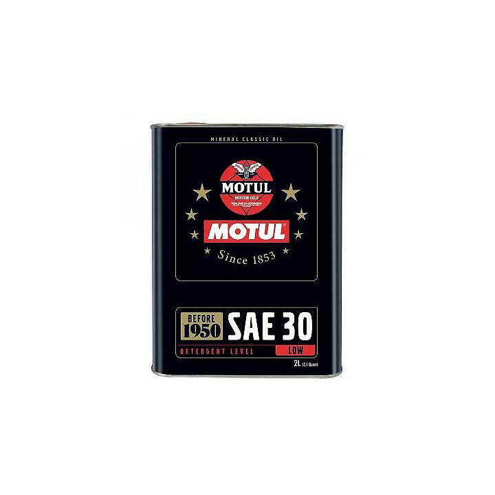 Huile Historique MOTUL SAE30 , 2L