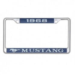 Encadrement de plaque d'immatriculation Mustang 1968