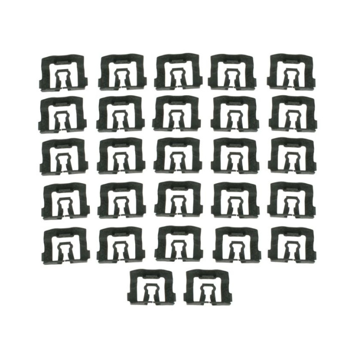 Kit de clips de fixation de lunette arrière, Mustang 67 à 70