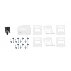 Kit de fixation de moulure de bas de caisse passager, Mustang 67 et 68