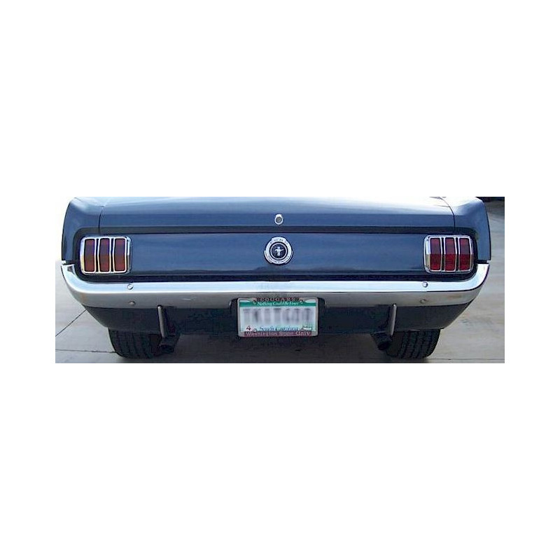 Pare-choc arrière chromé de Mustang et Shelby 65 et 66