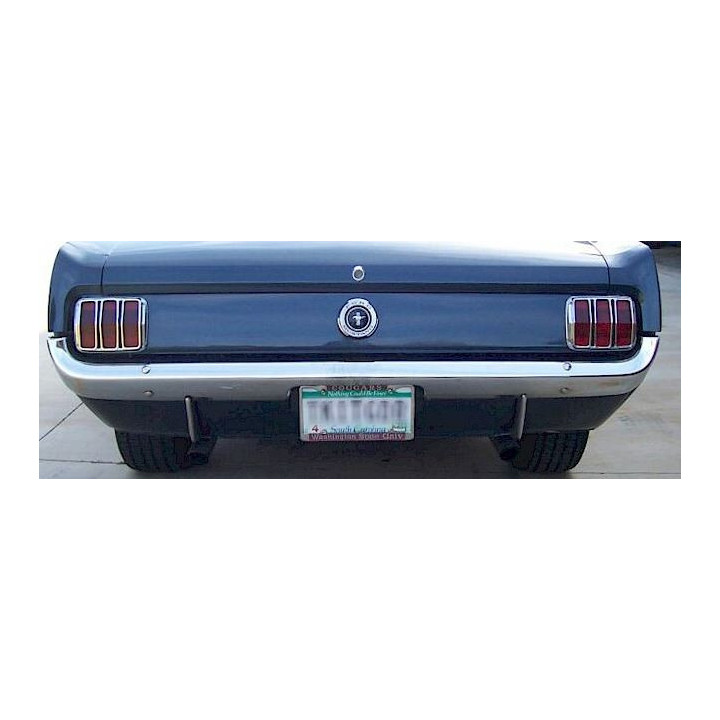 Pare-choc arrière chromé de Mustang et Shelby 65 et 66