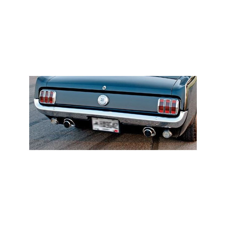 Pare-choc arrière chromé de Mustang et Shelby 65 et 66