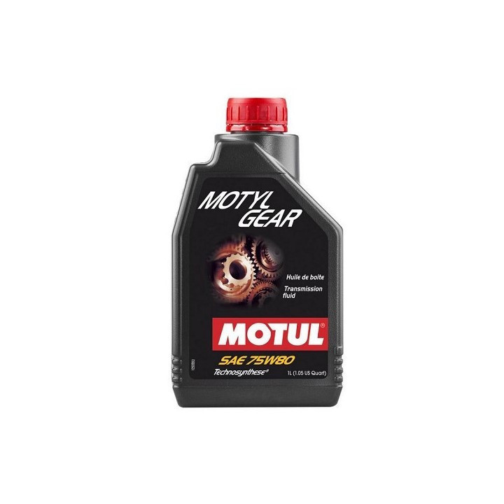 Huile de transmission MOTUL Motylgear SAE75W80, 1L