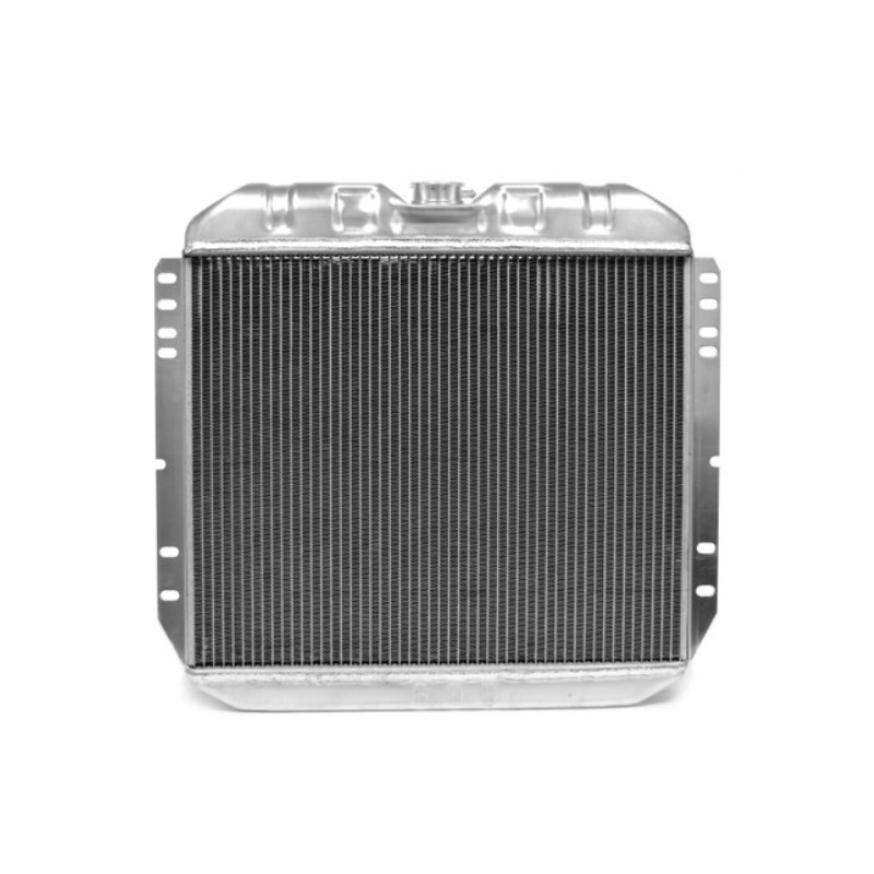 Radiateur aluminium 2 rangées 260/289/302/351W, Mustang 67 à 69