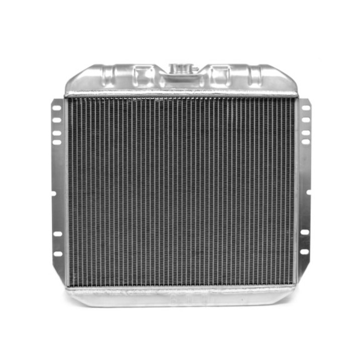 Radiateur aluminium 2 rangées 260/289/302/351W, Mustang 67 à 69