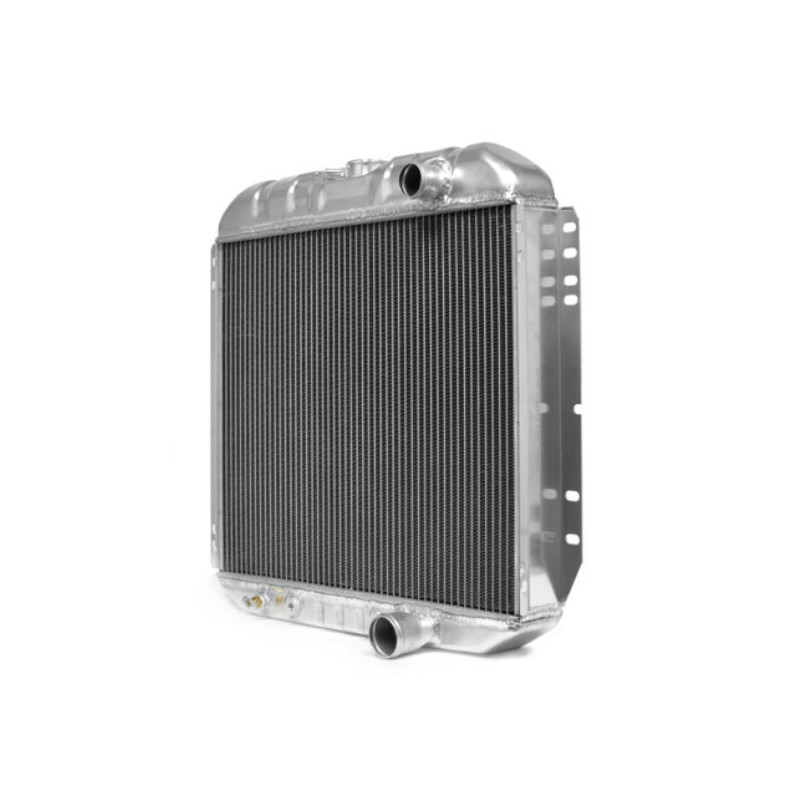 Radiateur aluminium 2 rangées 260/289/302/351W, Mustang 67 à 69