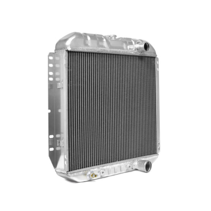 Radiateur aluminium 2 rangées 260/289/302/351W, Mustang 67 à 69