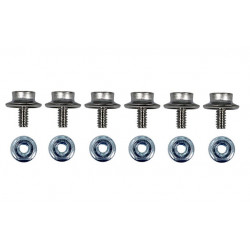 Boutons pression et vis de fixation de couvre capote Mustang 64 à 68