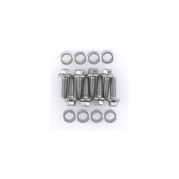 Set de 8 boulons Inox pour cache culbuteurs en Aluminium Chevrolet