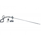 Antenne radio, embase rectangulaire, Mustang 69 et 70
