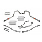 Ligne d'échappement pour Mustang V8 - 351 Cleveland 1970