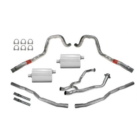 Ligne d'échappement pour Mustang V8 - 351 Cleveland 1970