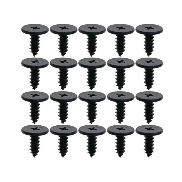 Set de 20 vis pour joint d'étanchéité de pavillon, Mustang Fastback 65-66