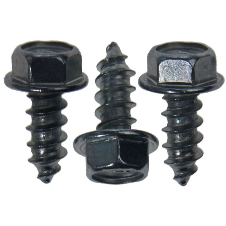 Set de 3 vis de fixation de tringlerie d'accélérateur sur paroi pare feu Mustang 64-66