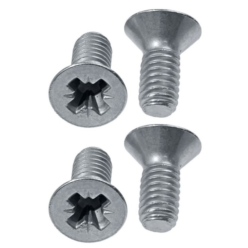 Set de 4 vis de fixation de gâche de porte, Mustang de 65 à 70.
