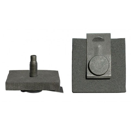 Paire de boulon/ clips de montage de garde boue sur aile avant, Mustang 65-66