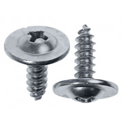 Set de 2 vis de fixation de gicleurs de lave glace, Mustang 64-66.