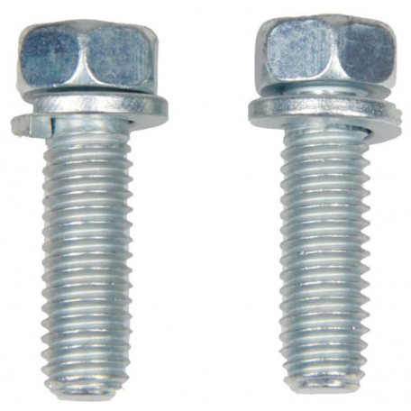 Paire de boulons de fixation de pompe a huile, Mustang 64-73 en V8 260/289/302 et 351.