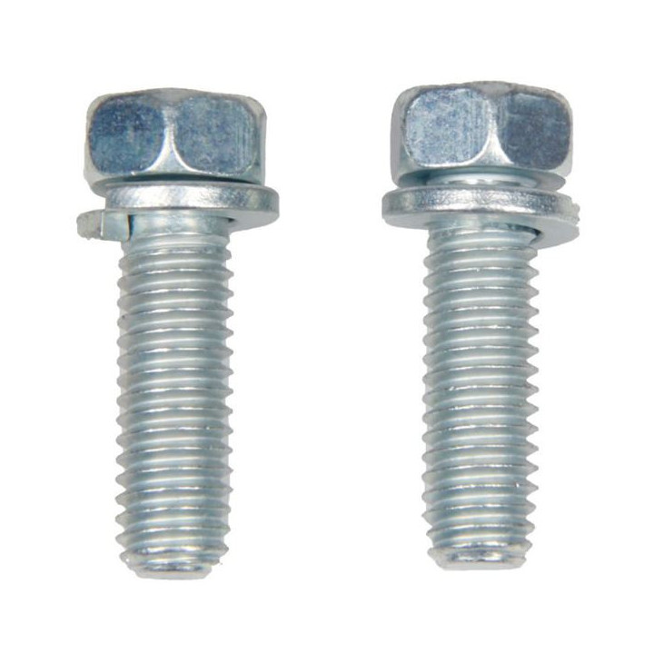 Paire de boulons de fixation de pompe a huile, Mustang 64-73 en V8 260/289/302 et 351.