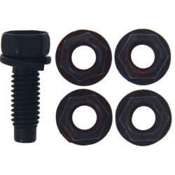 Set de fixation de Mastervac (servofrein) sur cloison pare feu, Mustang 69-70