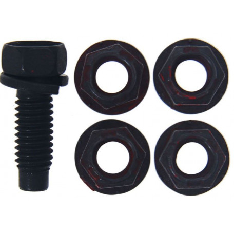 Set de fixation de Mastervac (servofrein) sur cloison pare feu, Mustang 69-70