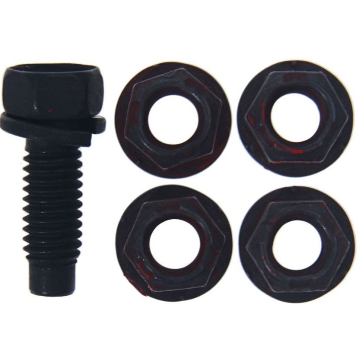 Set de fixation de Mastervac (servofrein) sur cloison pare feu, Mustang 69-70