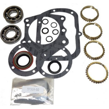Kit de réfection de boite manuelle Saginaw 4 vitesses, Corvette 77-79.