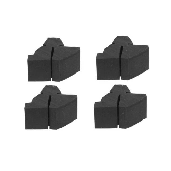 Kit de 4 butées caoutchoutées de portes, Mustang 64 à 68