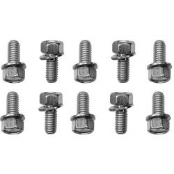 Set de 10 boulons de montage de caches culbuteurs, Mustang 68-72, V8 390, 427 et 428.