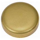 Pastille de dessablage en laiton de diamètre 40mm.