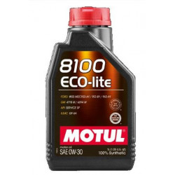 Huile 0W-30 ECO-lite spécifique Ford et GM, bidon de 1 Litre.