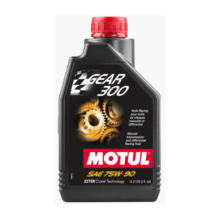 Huile pour boite de vitesses et pont, 75W-90 synthétique, 1 Litre.