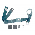 Ceinture de sécurité à poussoir, Bleue, Mustang 64 à 73