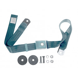 Ceinture de sécurité à poussoir, Bleue, Mustang 64 à 73