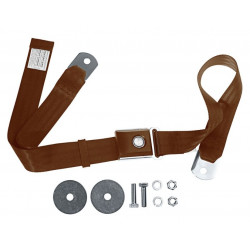 Ceinture de sécurité à poussoir, Marron, Mustang 64 à 73