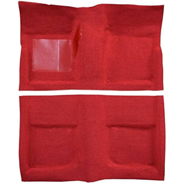 Moquette rouge, pour Mustang décapotable 1965 -1968