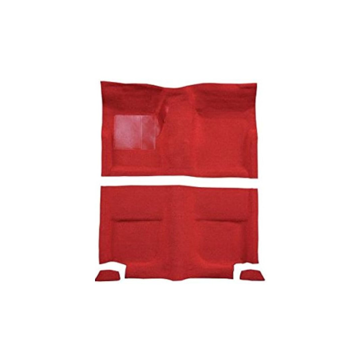 Moquette rouge, pour Mustang Fastback 1965 -1968