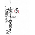 Silentblocs -4 - d'extrémité de lame arrière - Corvette 63 à 82