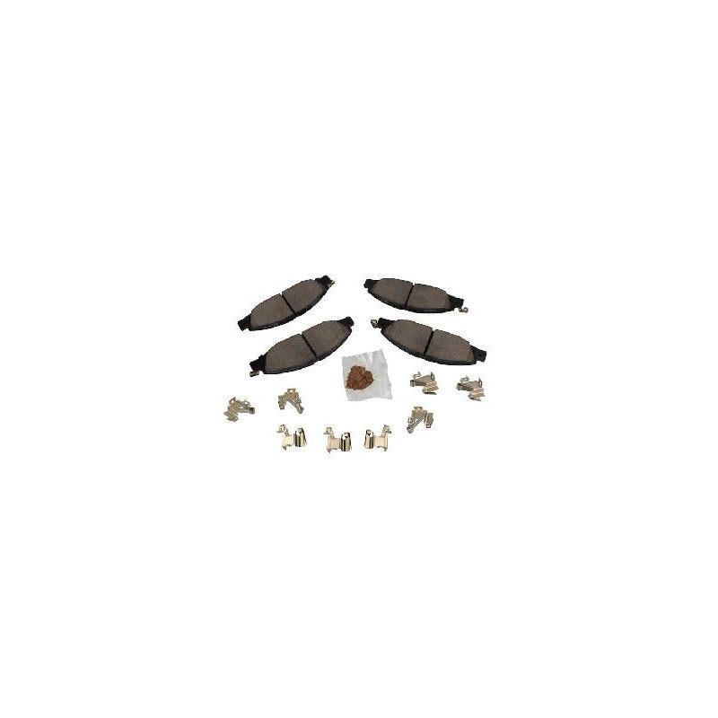 Plaquettes de frein avant 431.8mm pour Mustang V8 de 2024 à 2026
