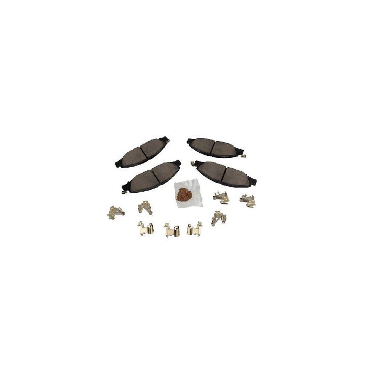 Plaquettes de frein avant 431.8mm pour Mustang V8 de 2024 à 2026
