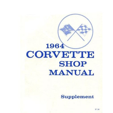 Supplément manuel de réparation pour Corvette de 1964